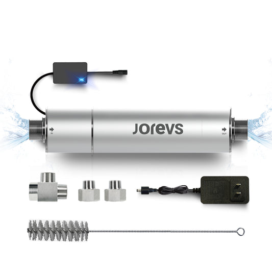 Mercury-Free UV Water Filter for Whole House, 12GPM，Easy Installation